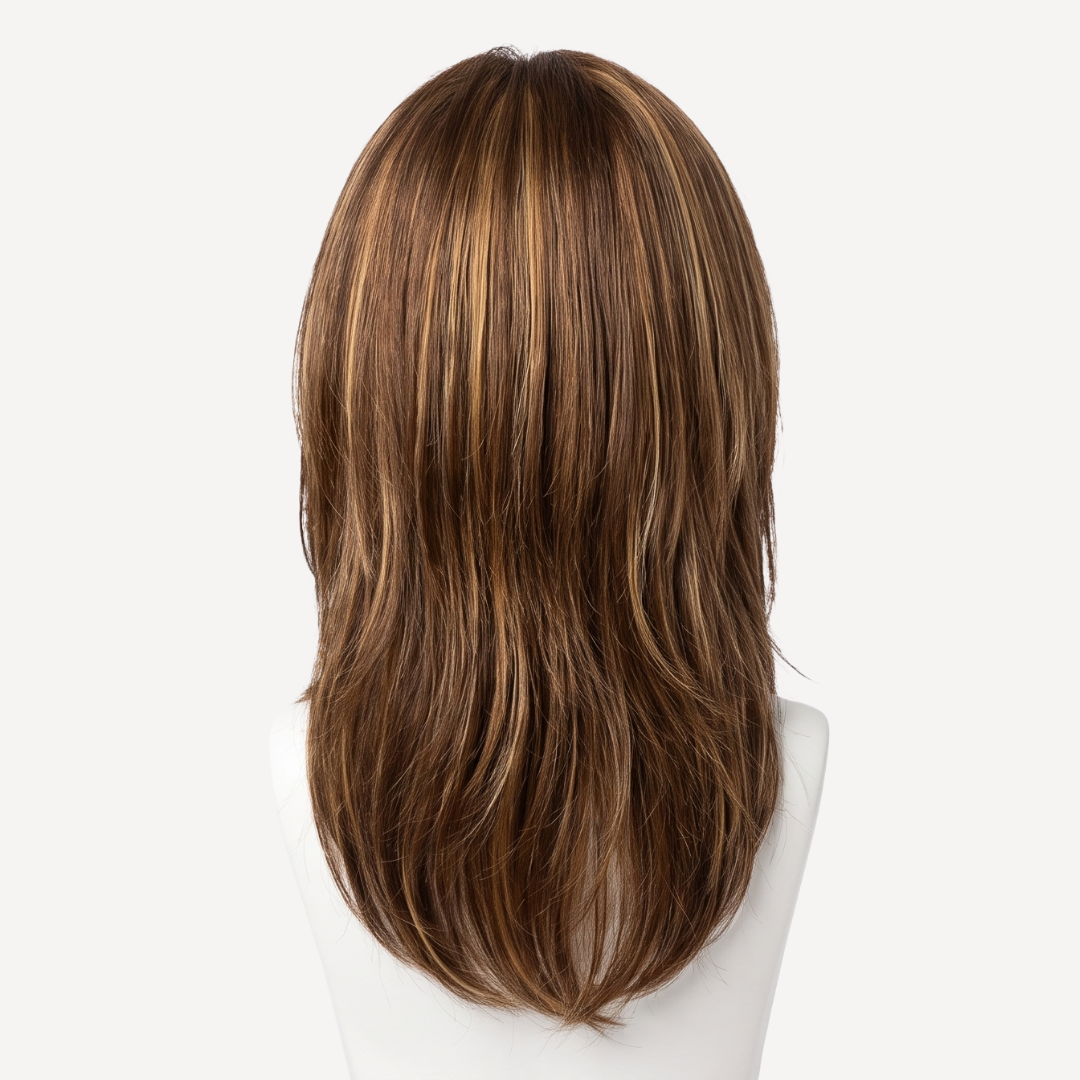 Perucă Păr Natural Emira Balayage 8-14  | BuenoBia