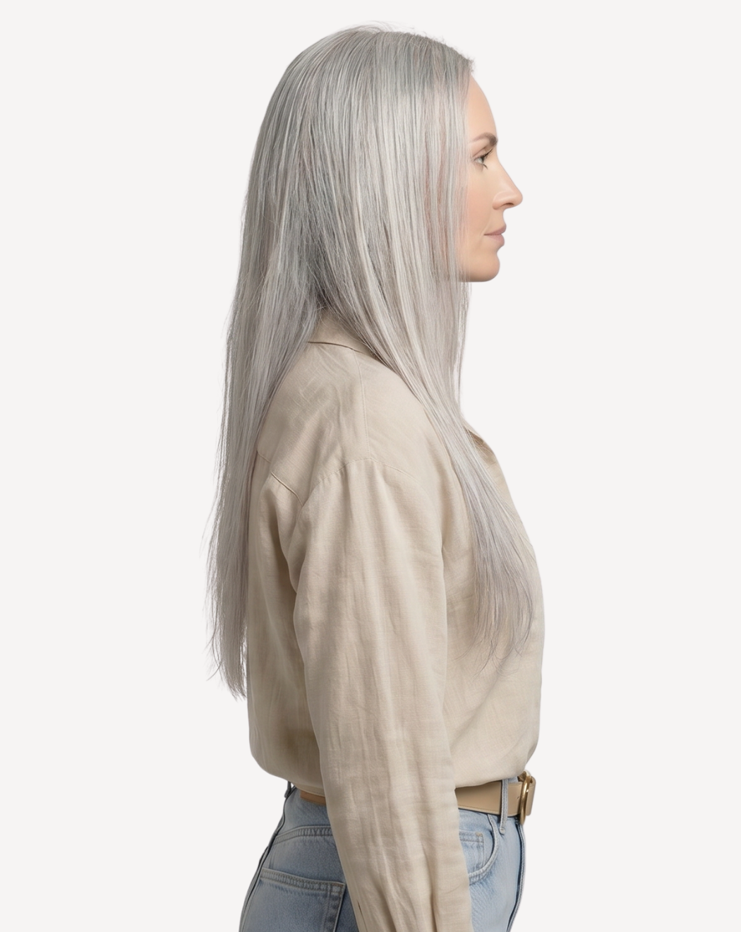 Extensii Tresă Volum Simplu - Blond GRAY | BuenoBia