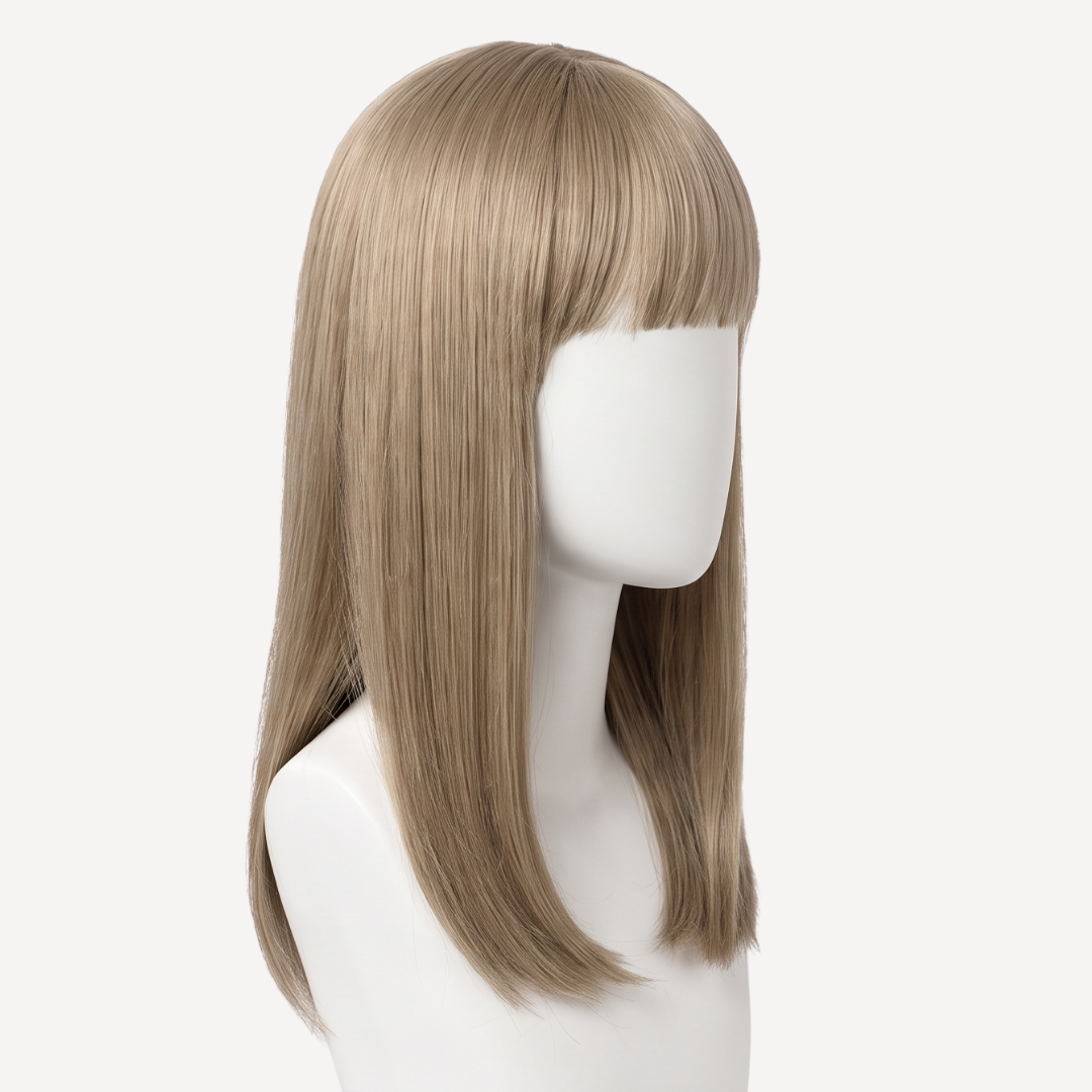 Perucă Păr Natural Holli Blond Opal 18  | BuenoBia