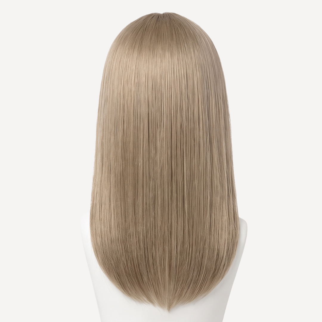 Perucă Păr Natural Holli Blond Opal 18  | BuenoBia