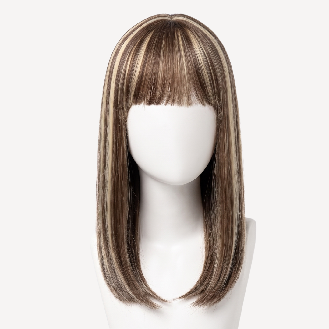 Perucă Păr Natural Holli Balayage 3-18 | BuenoBia