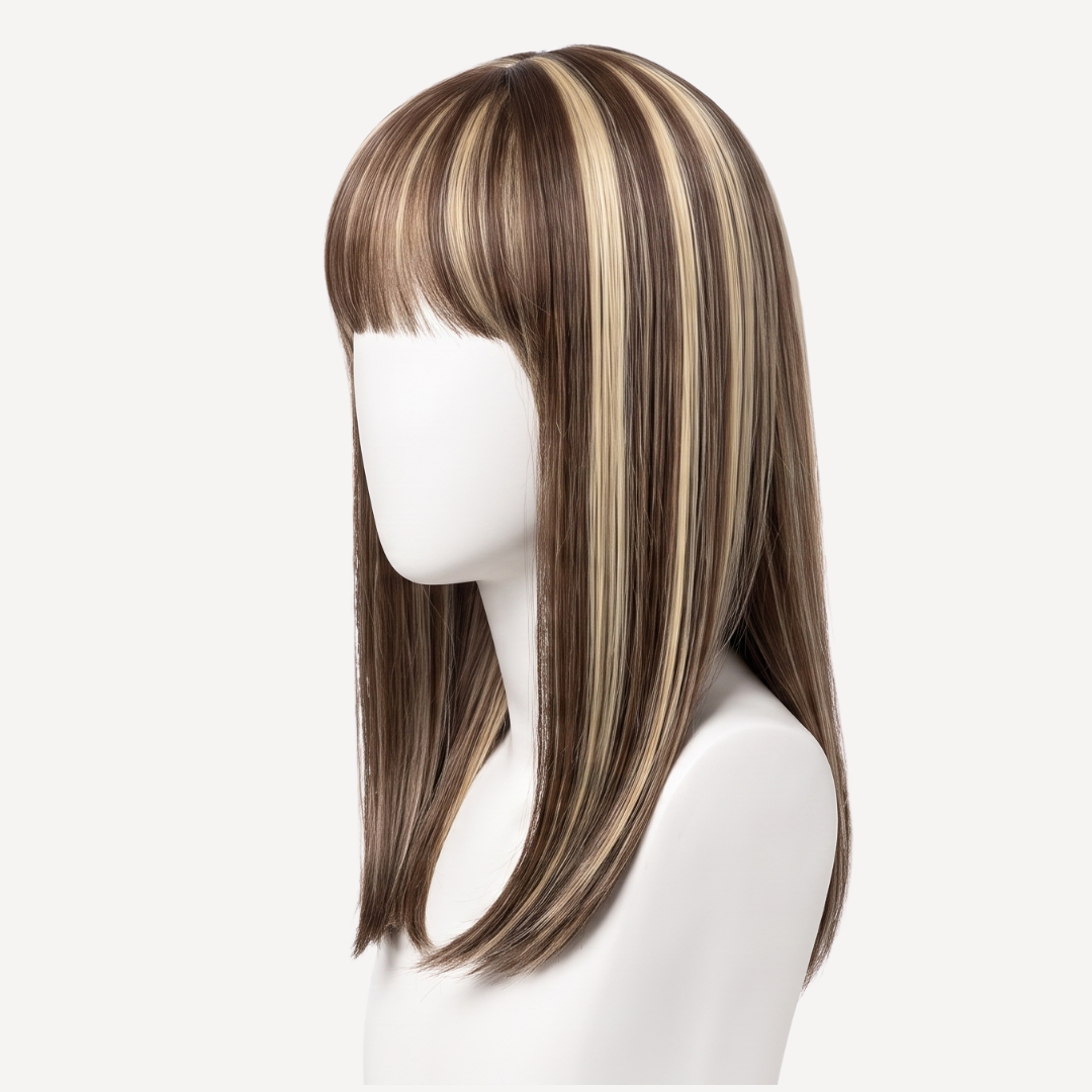 Perucă Păr Natural Holli Balayage 3-18 | BuenoBia