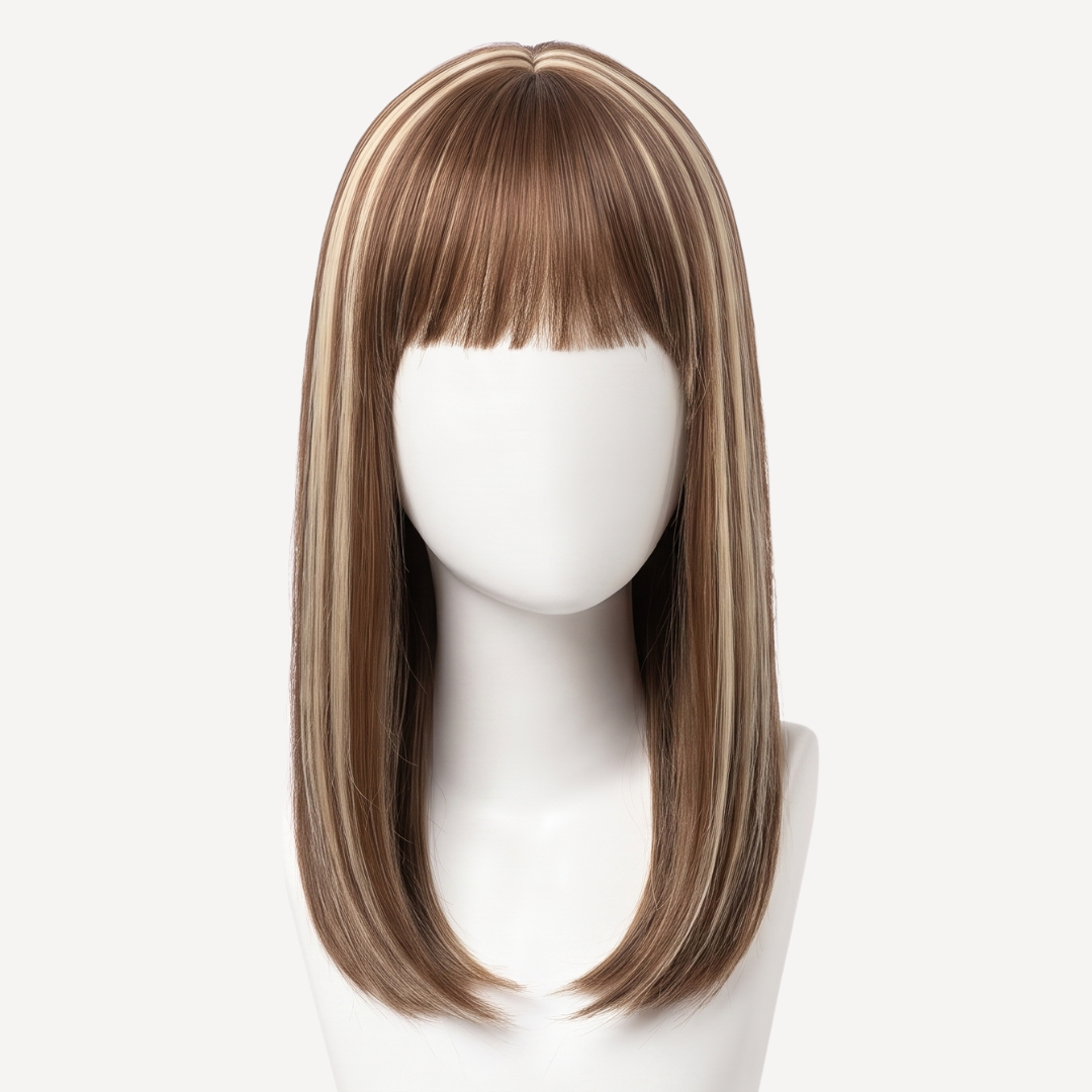 Perucă Păr Natural Holli Balayage 4-22 | BuenoBia