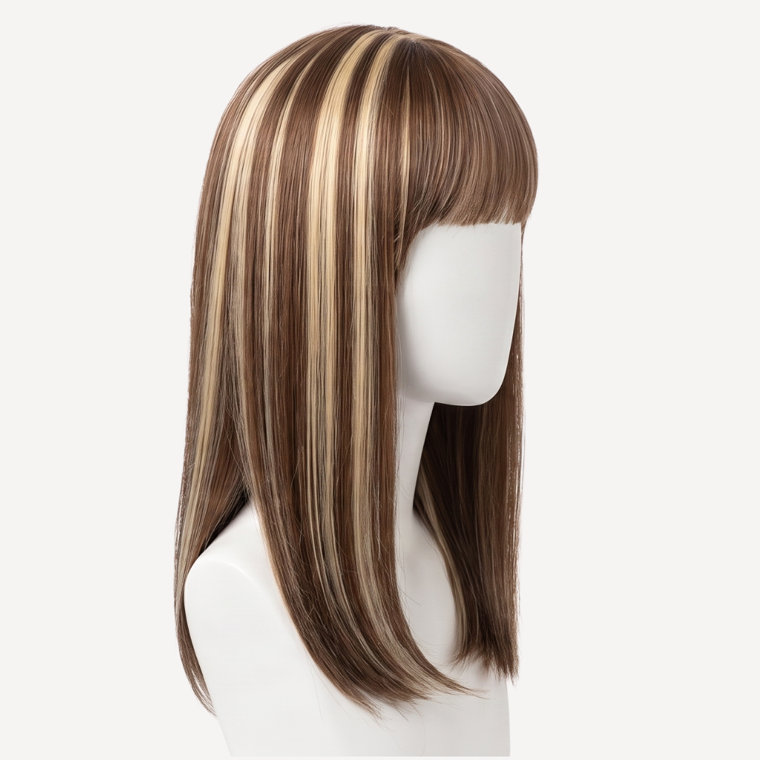 Perucă Păr Natural Holli Balayage 4-22 | BuenoBia