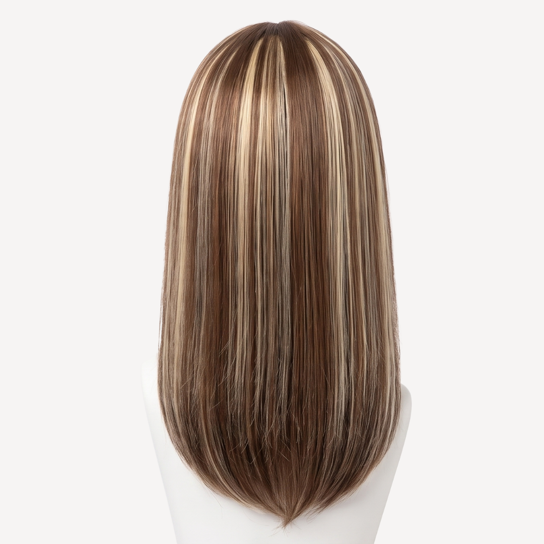 Perucă Păr Natural Holli Balayage 4-22 | BuenoBia