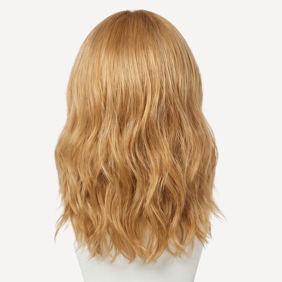 Perucă Păr Natural Ines - Blond Miere 14 | BuenoBia