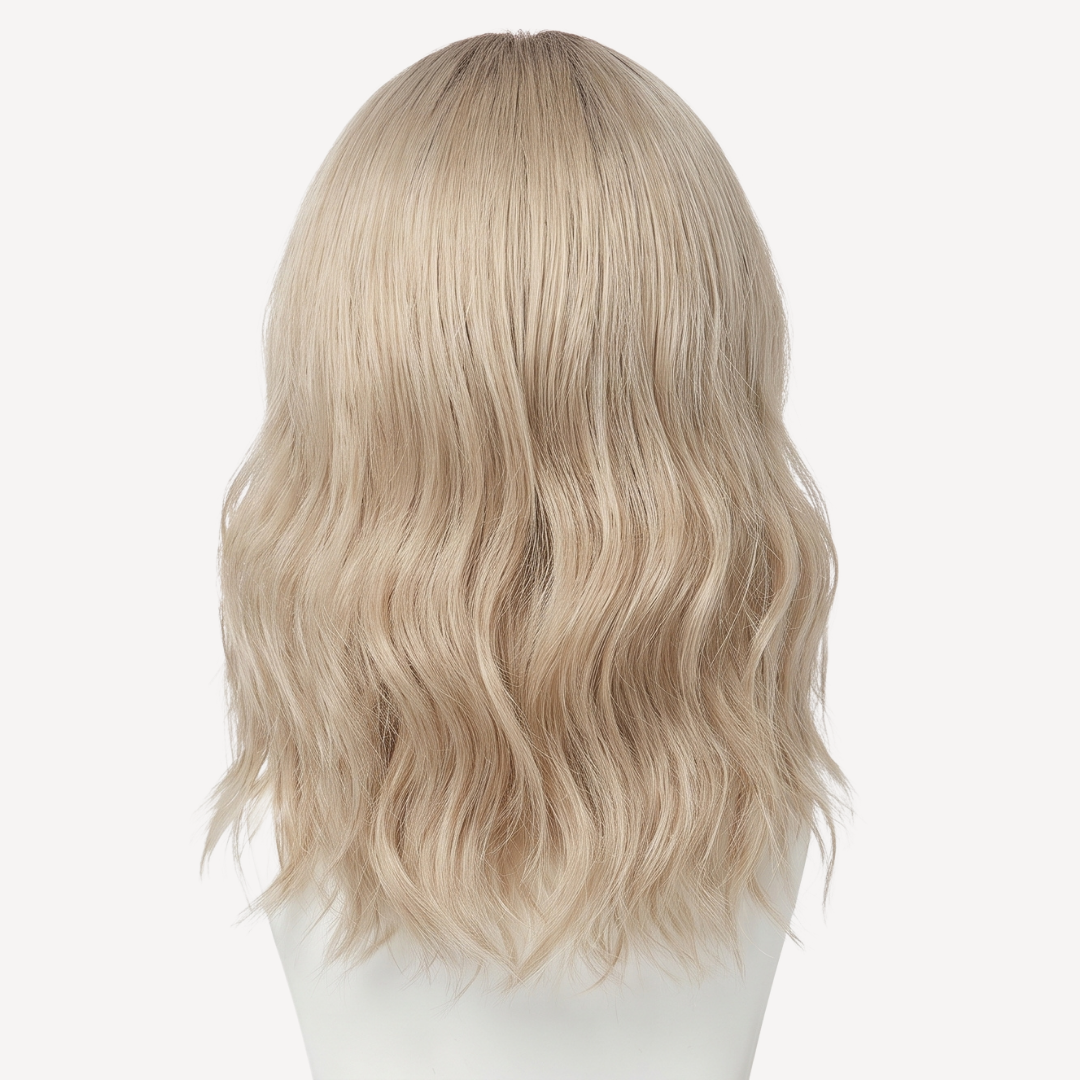 Perucă Păr Natural Ines - Blond Opal 18 | BuenoBia