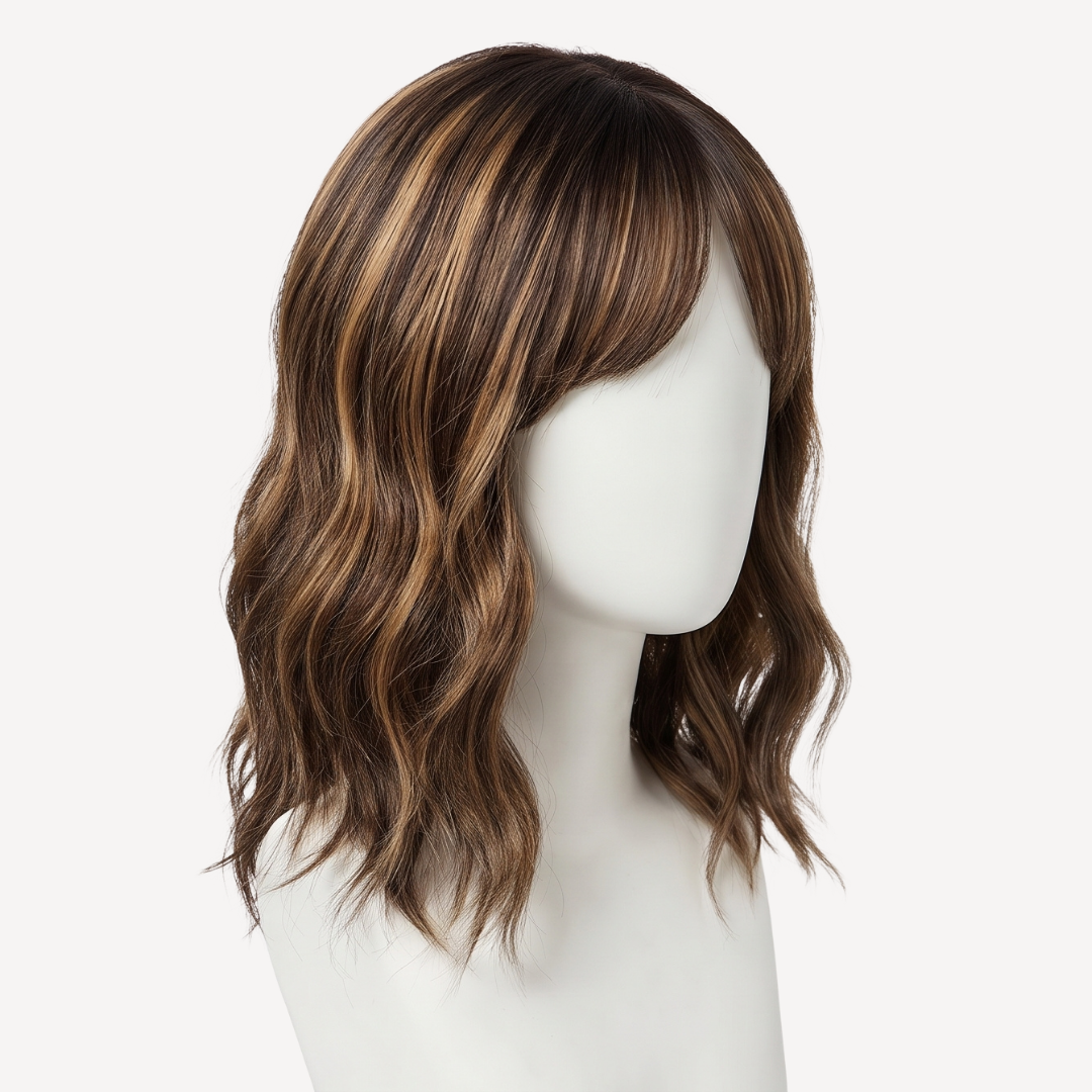 Perucă Păr Natural Ines - Balayage 2-12 | BuenoBia