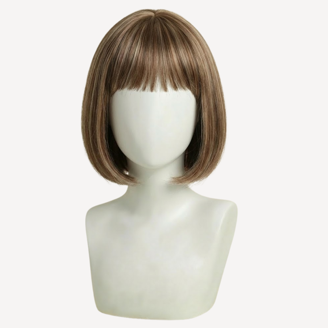 Perucă Păr Natural Lyza - Balayage 18-8 | BuenoBia