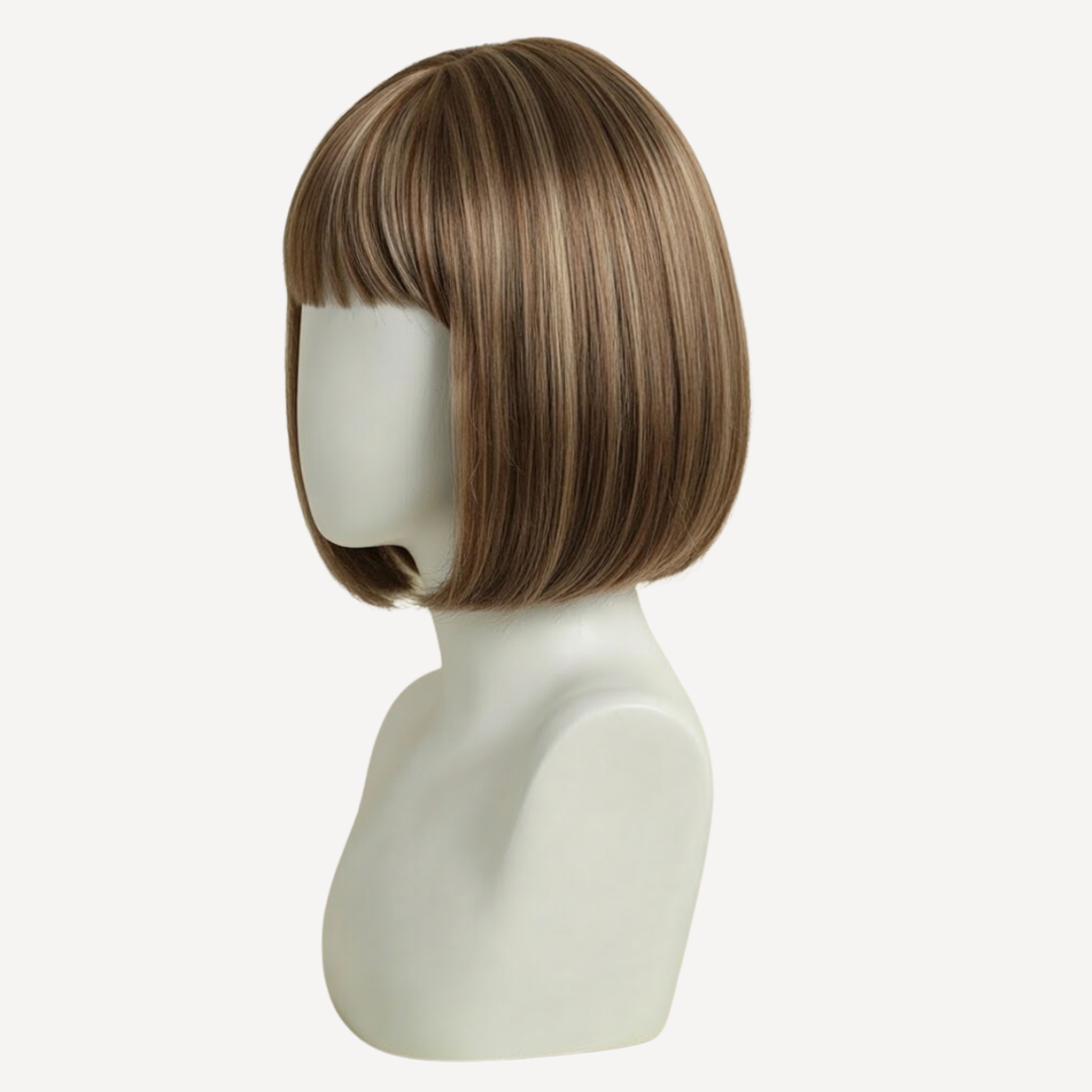 Perucă Păr Natural Lyza - Balayage 18-8 | BuenoBia
