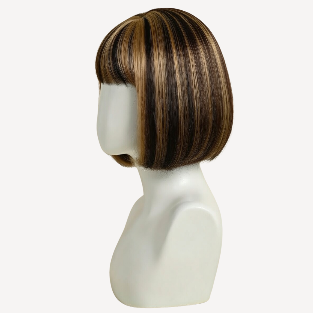 Perucă Păr Natural Lyza - Balayage 2-10 | BuenoBia
