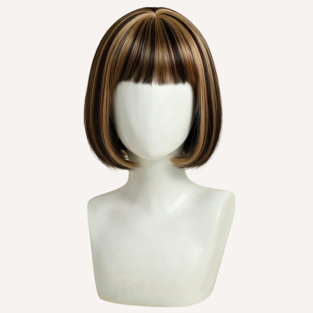 Perucă Păr Natural Lyza - Balayage 2-10 | BuenoBia