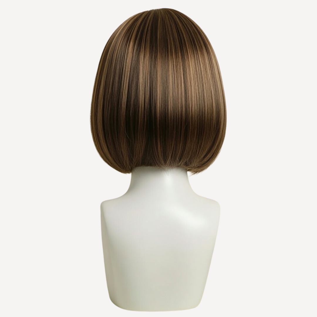 Perucă Păr Natural Lyza - Balayage 3-12 | BuenoBia