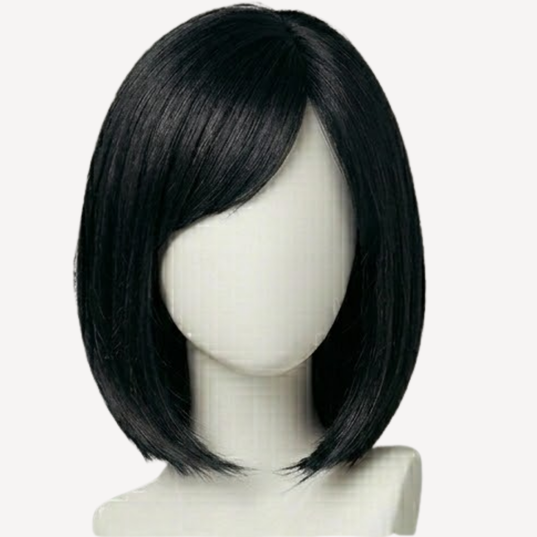 Perucă Păr Natural Lola - negru intens 1 | BuenoBia