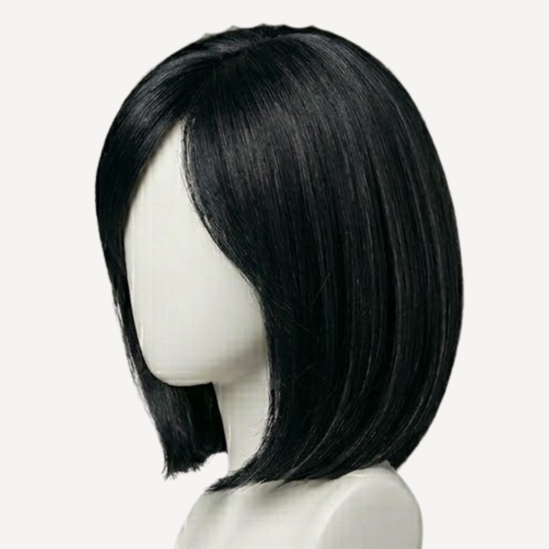 Perucă Păr Natural Lola - negru intens 1 | BuenoBia