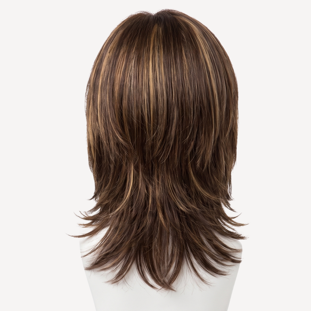 Perucă Păr Natural Luna -Balayage  2-14 | BuenoBia