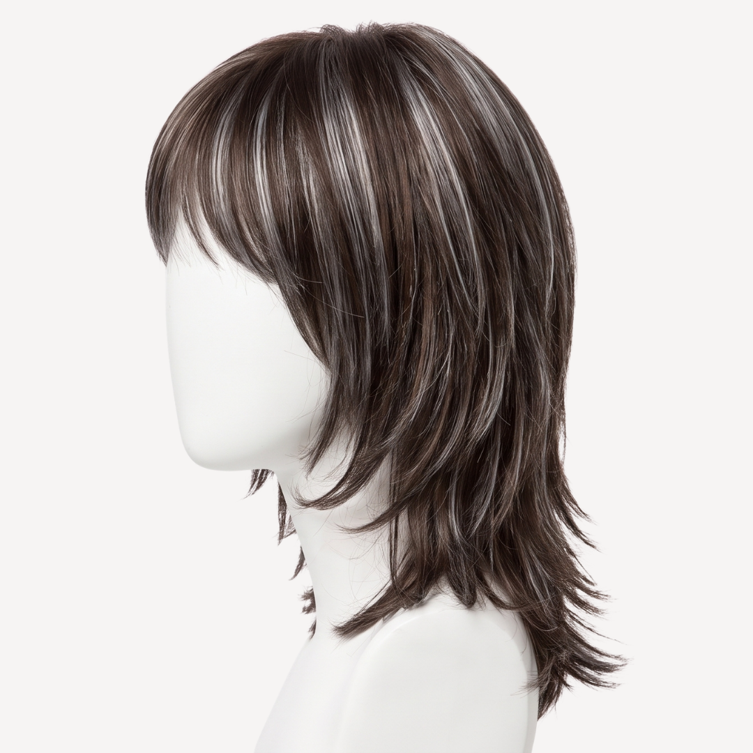 Perucă Păr Natural Luna -Balayage  2-gray  | BuenoBia