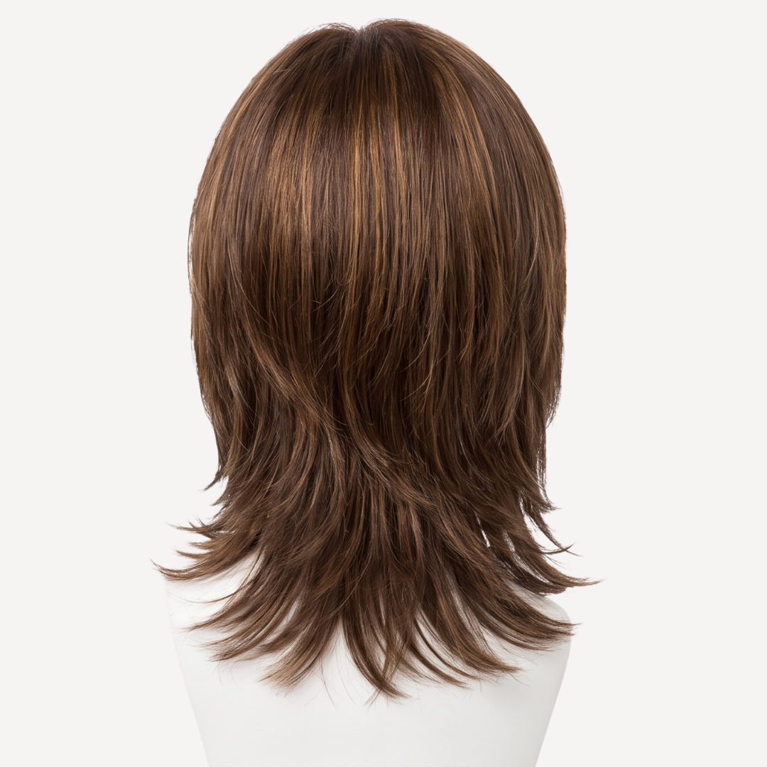 Perucă Păr Natural Luna -Balayage  8-22 | BuenoBia