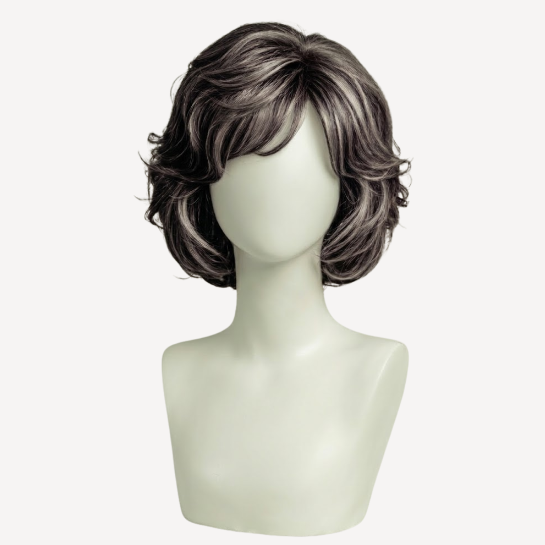 Perucă Medicală Margot Balayage 1-gray| BuenoBia