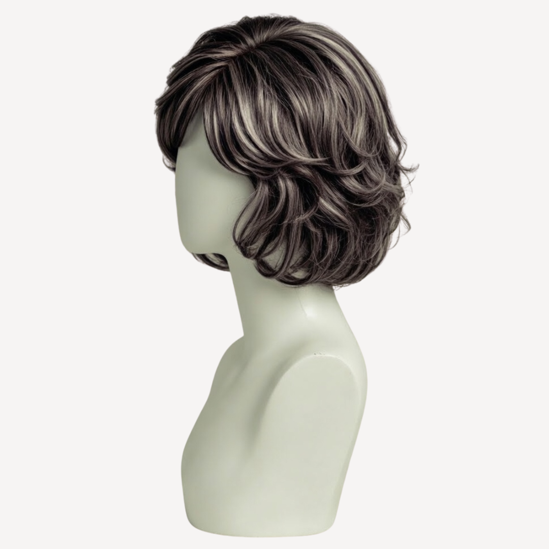Perucă Medicală Margot Balayage 1-gray| BuenoBia
