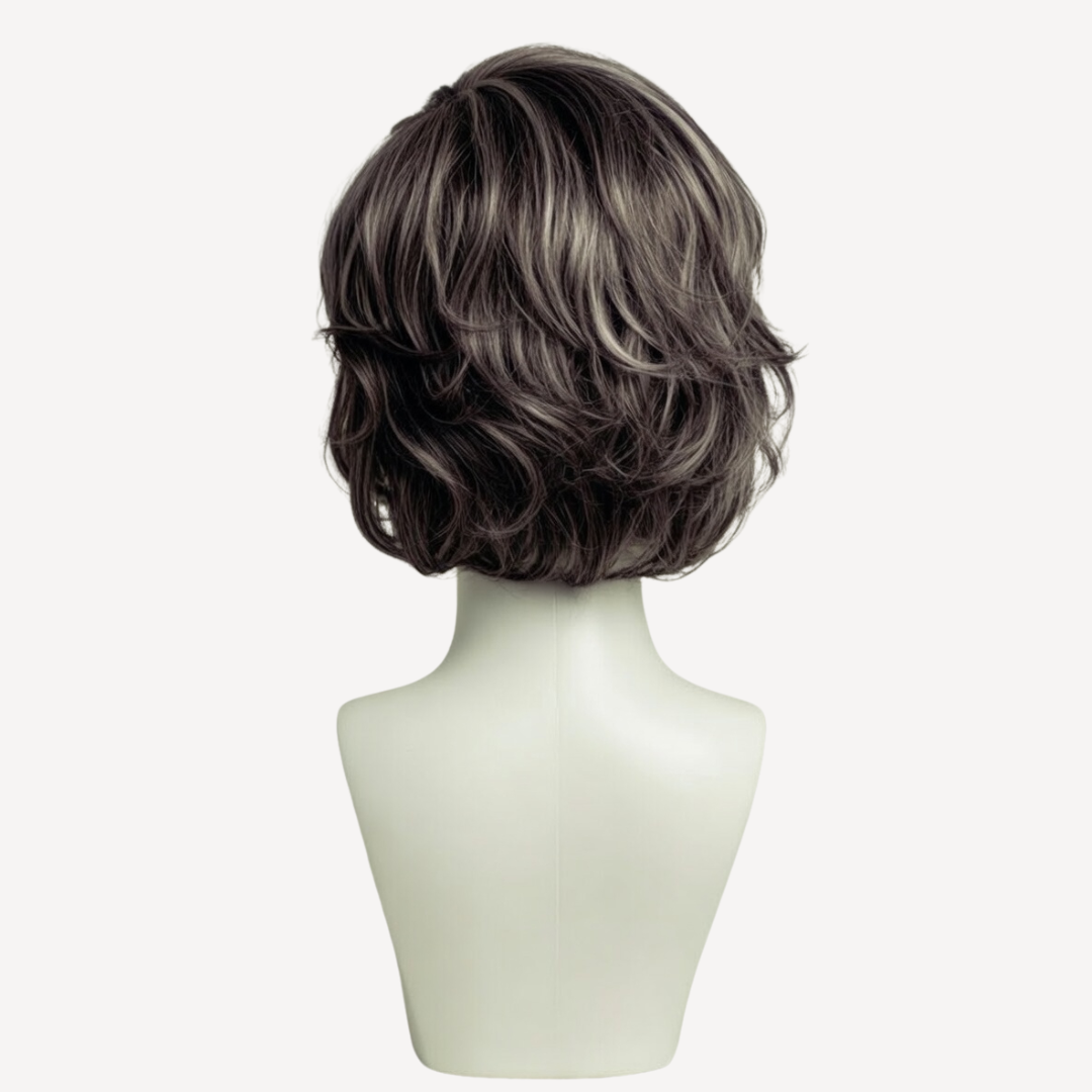 Perucă Medicală Margot Balayage 1-gray| BuenoBia
