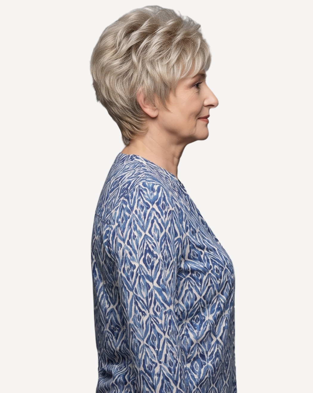 Perucă Medicală  Paris -Balayage 18- gray | BuenoBia