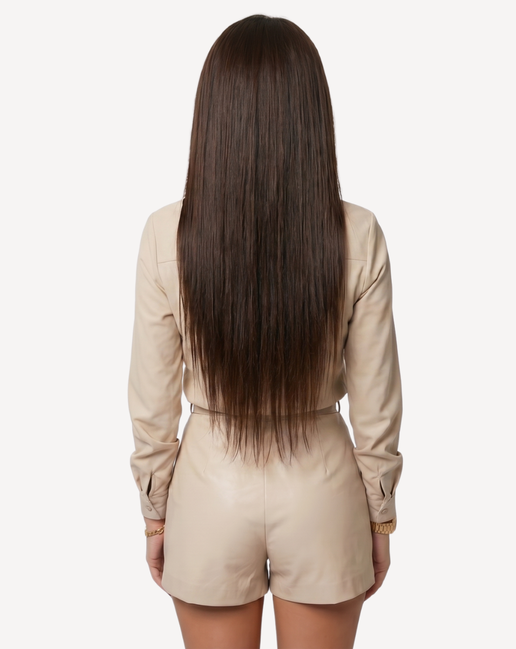 Extensii Tresă Volum Simplu - Șaten Închis 2 | BuenoBia