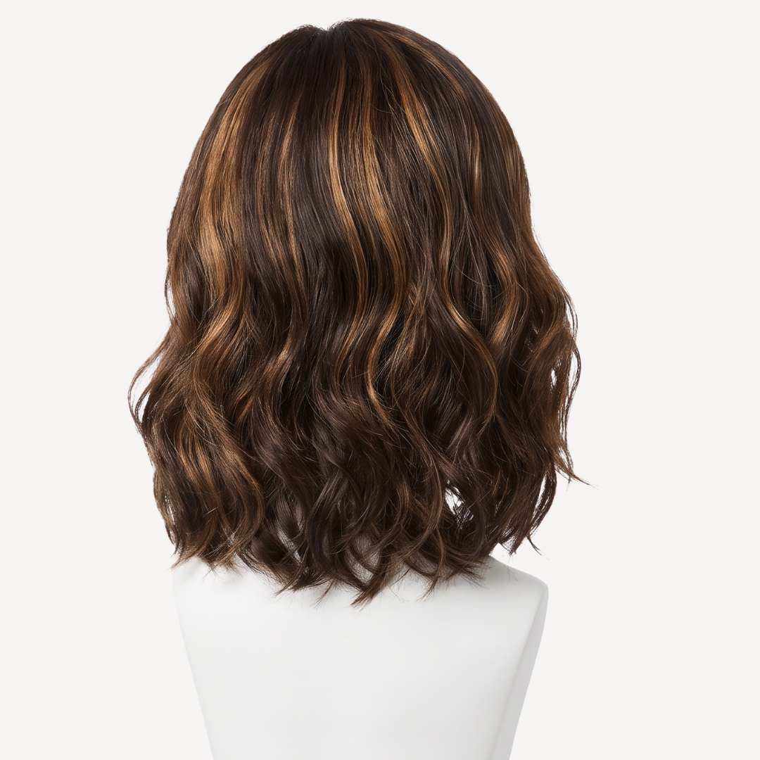Perucă Păr Natural Stella -Balayage  2-8 | BuenoBia