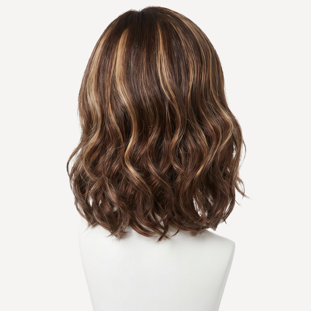 Perucă Păr Natural Stella -Balayage 4-14  | BuenoBia