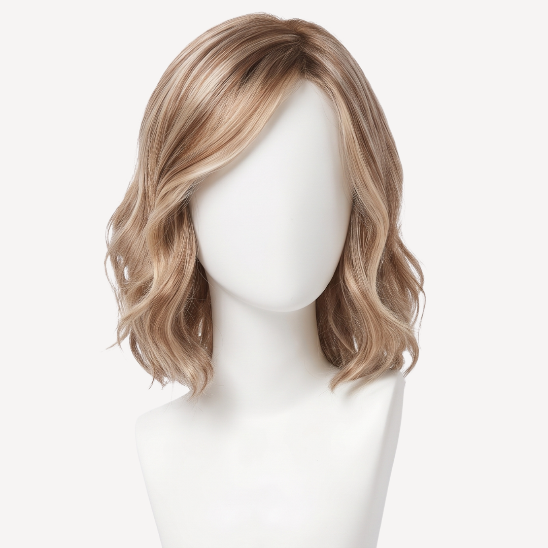 Perucă Păr Natural Stella -Balayage  8-pla | BuenoBia
