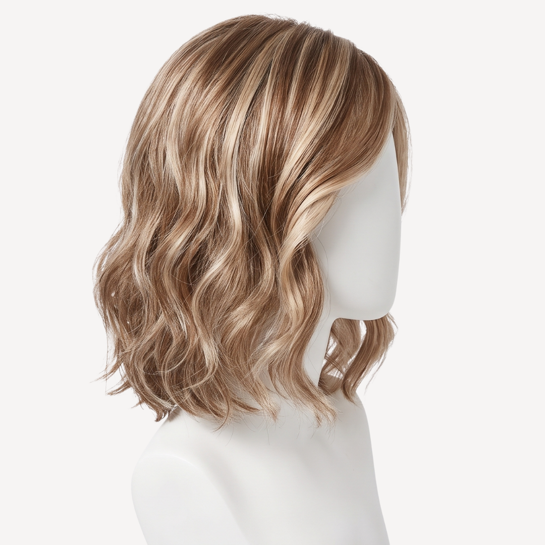 Perucă Păr Natural Stella -Balayage  8-pla | BuenoBia