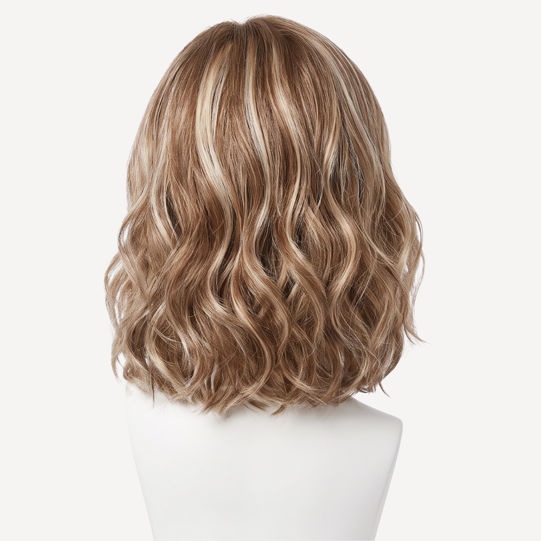 Perucă Păr Natural Stella -Balayage  8-pla | BuenoBia