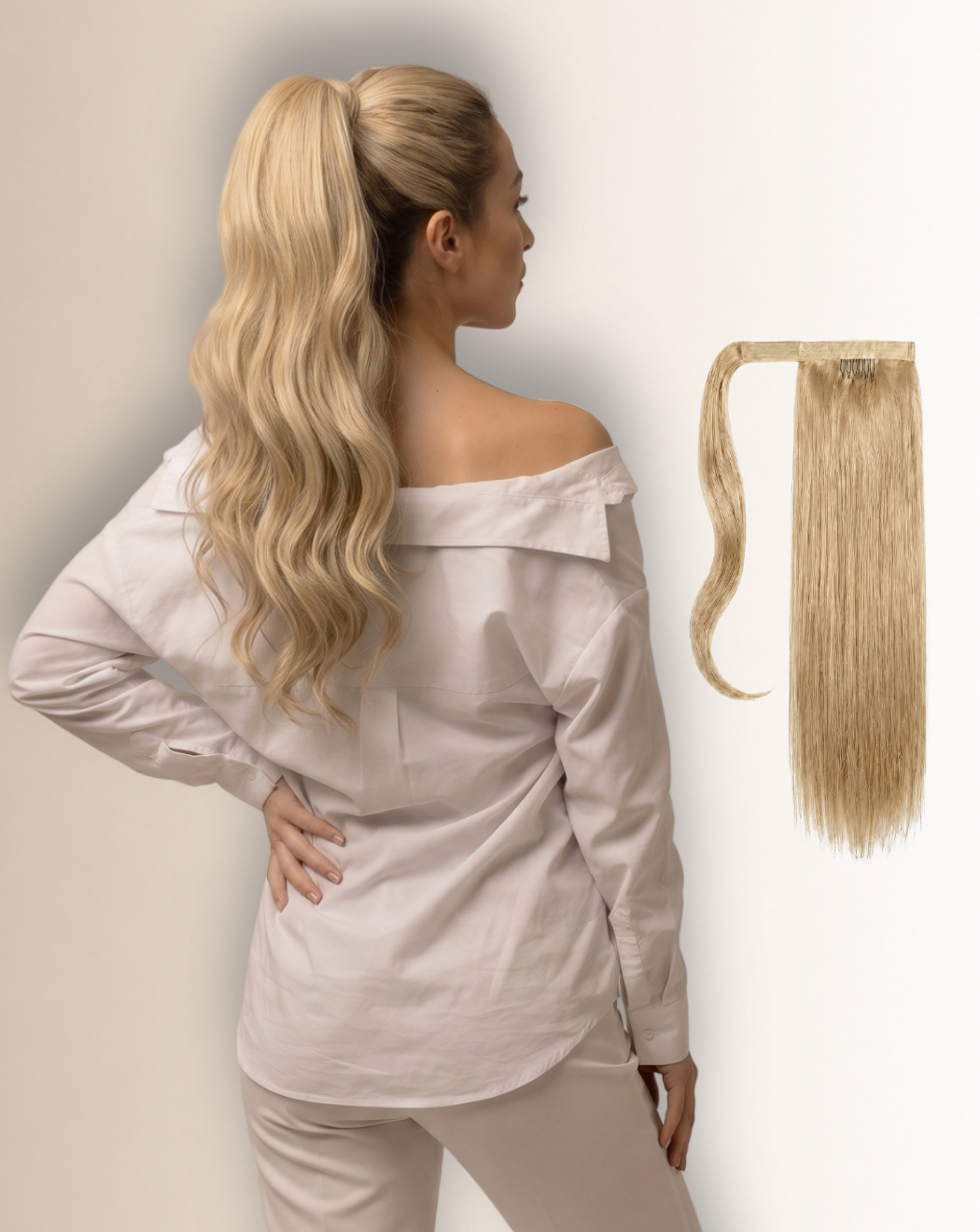 Coadă Iconic- Blond Auriu 22  | BuenoBia