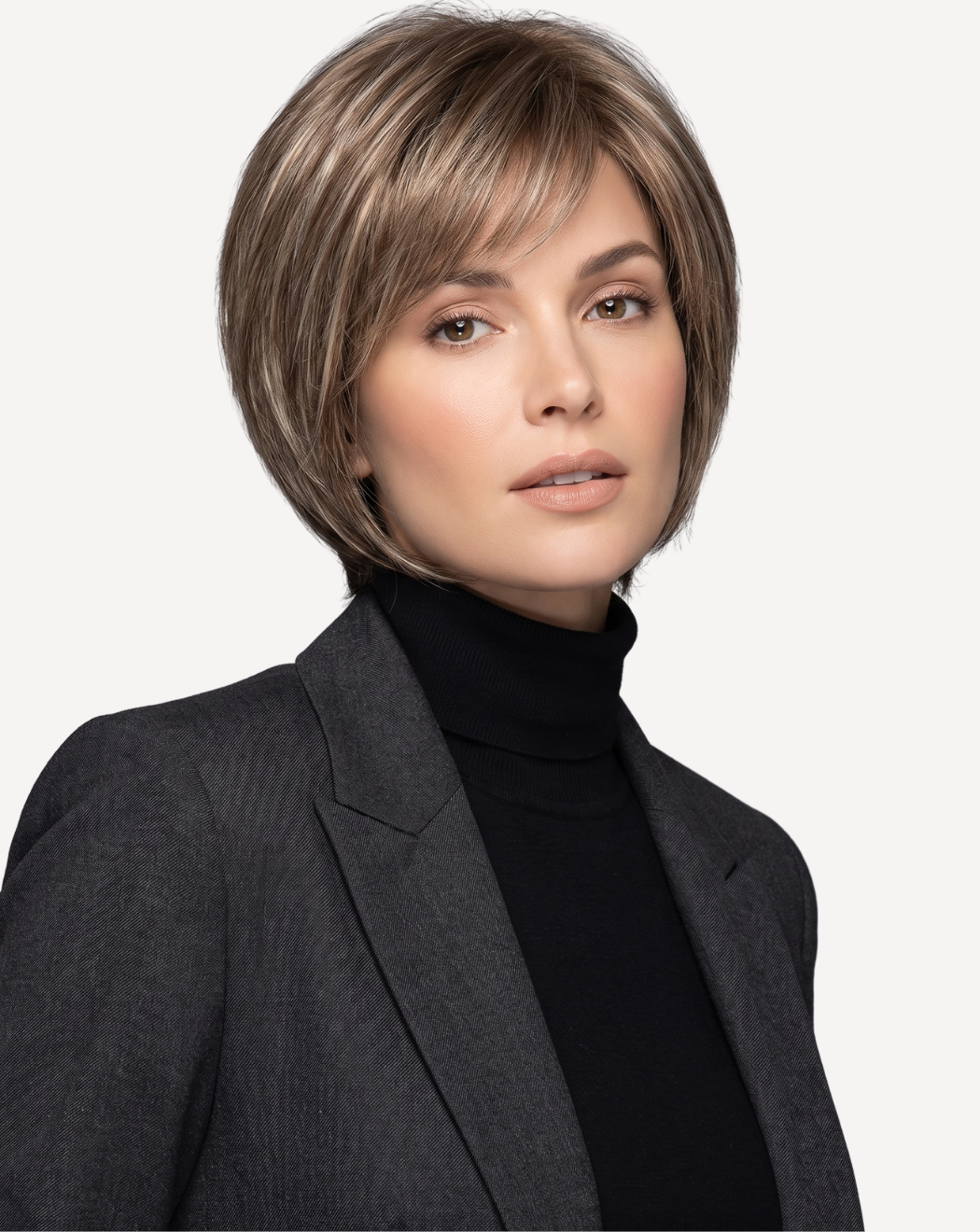 Perucă Păr Natural Briana - Balayage 2-gray | BuenoBia
