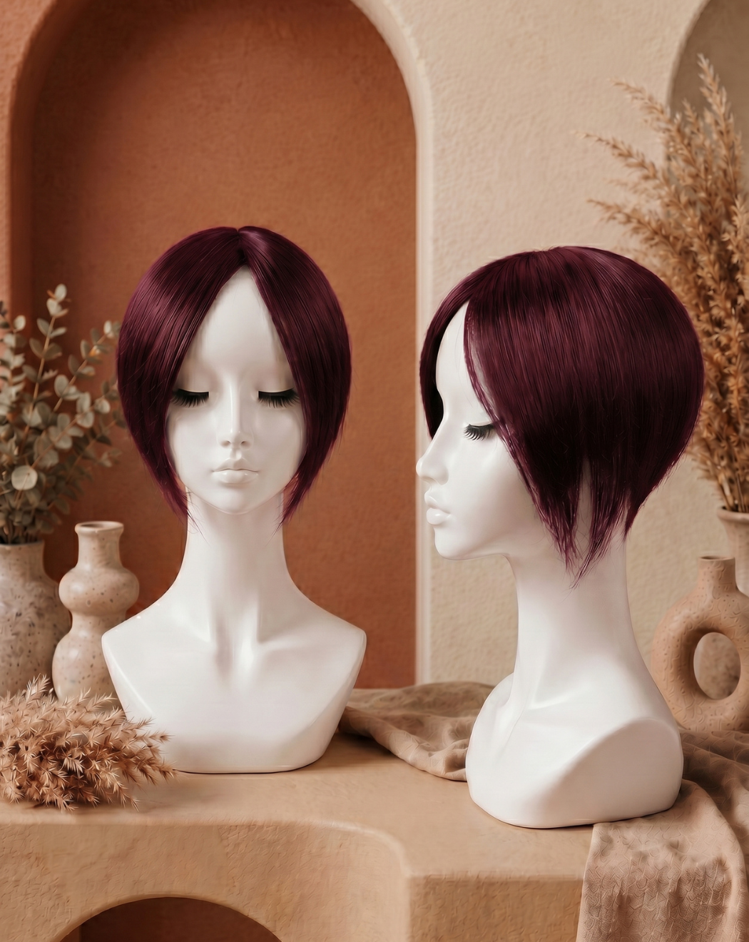 Topper pentru alopecie - Roșcat Intens Bug | BuenoBia