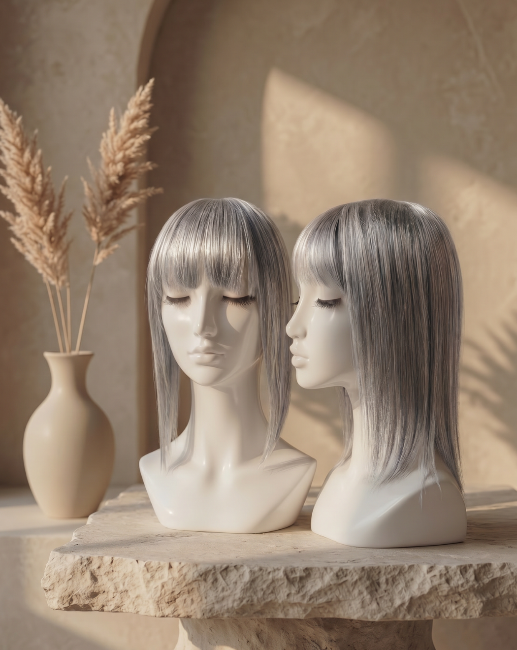 Breton cu Calotă XXL – Blond Gray | BuenoBia