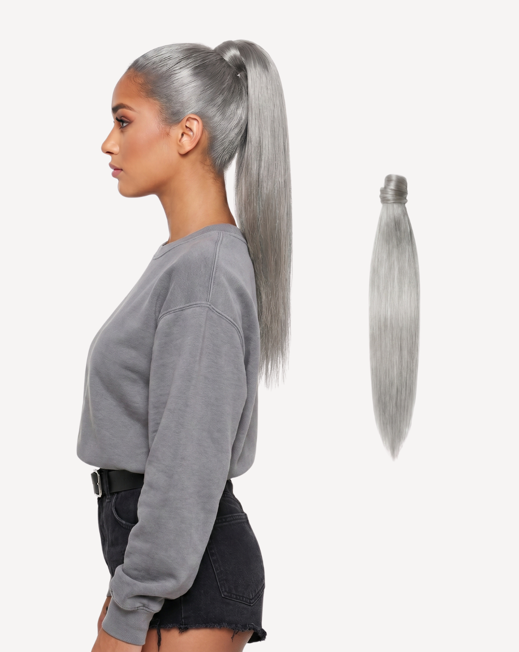 Coadă Most Wanted - Blond Gray | BuenoBia