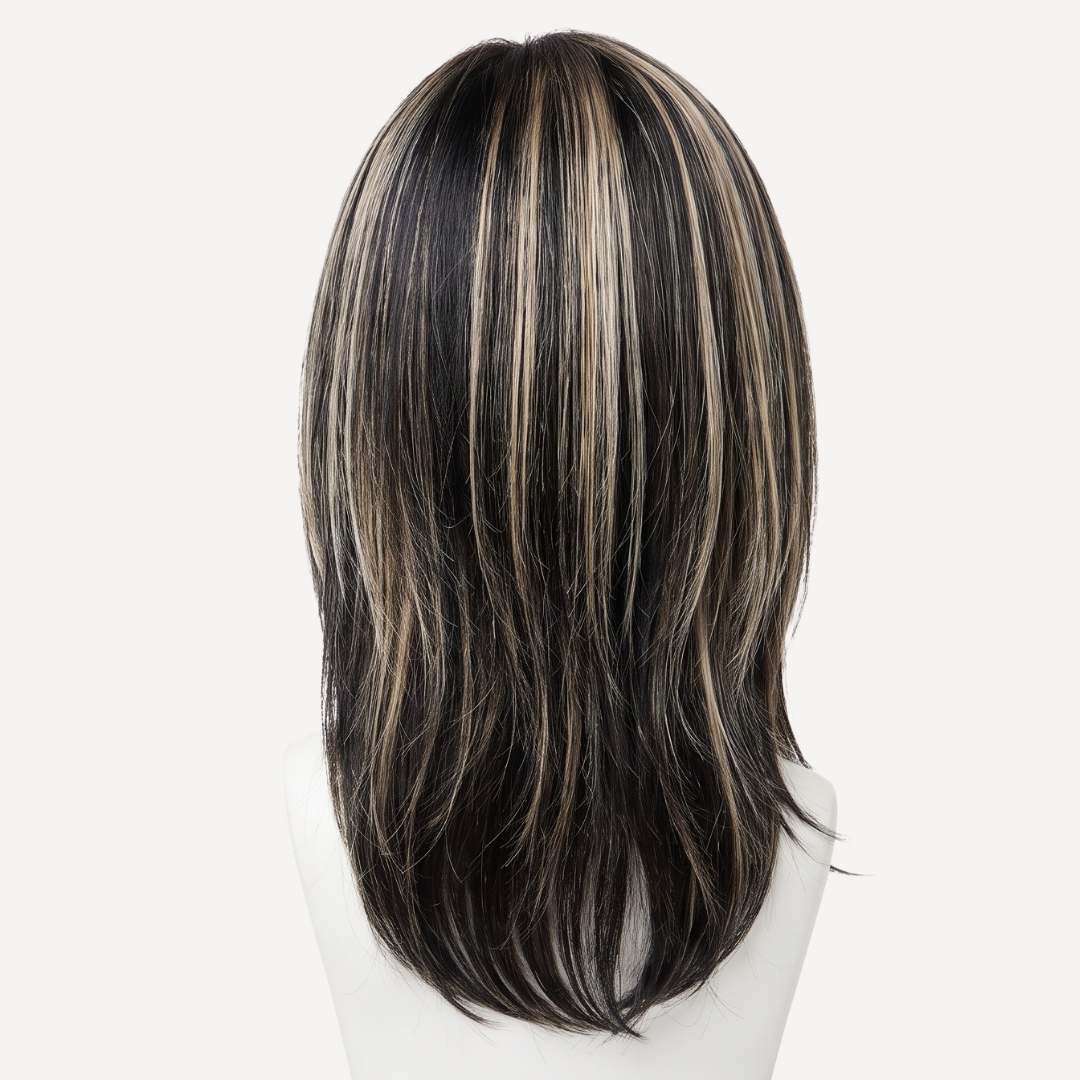 Perucă Păr Natural  Jade -Balayage 1-pla  | BuenoBia