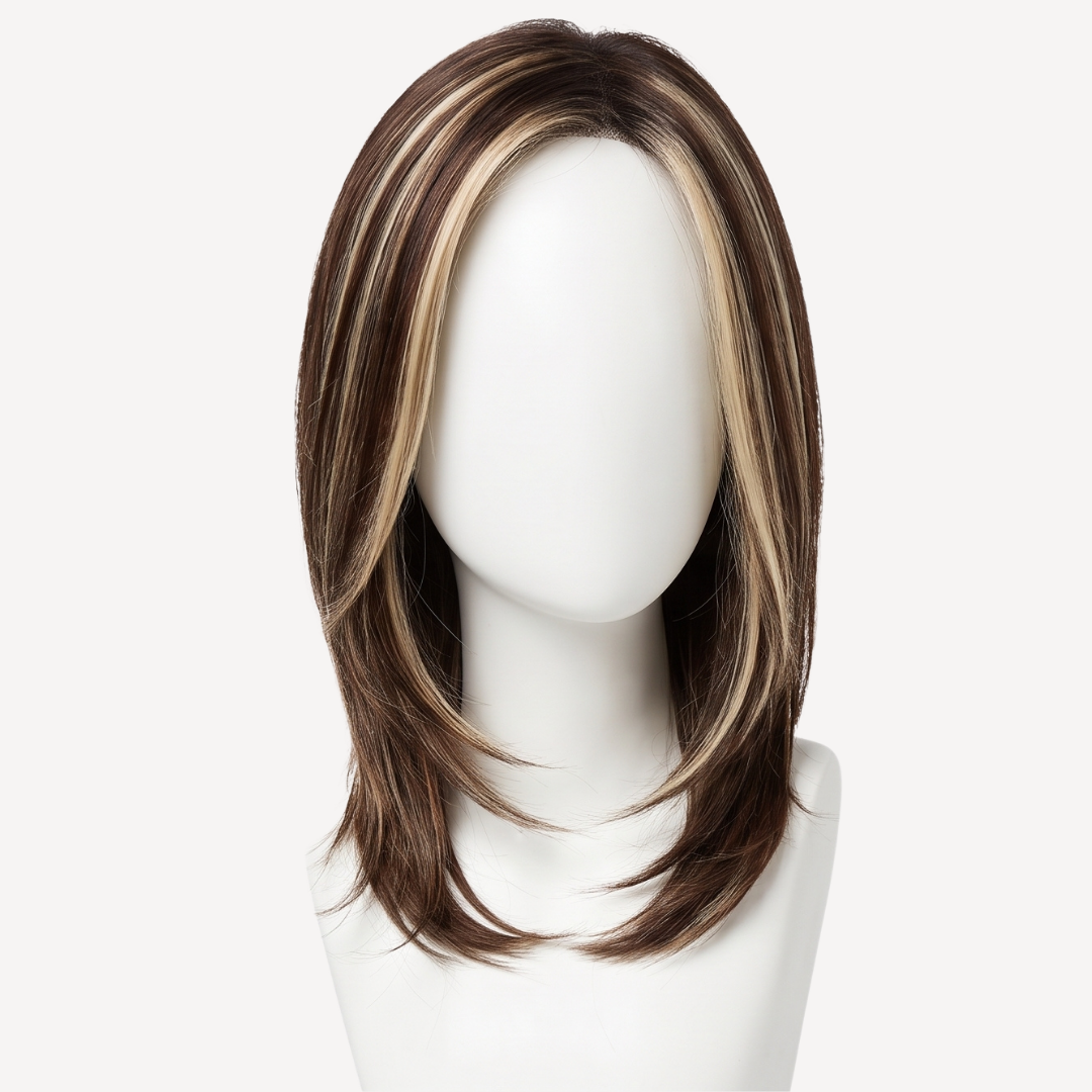 Perucă Păr Natural  Jade -Balayage 4-pla | BuenoBia