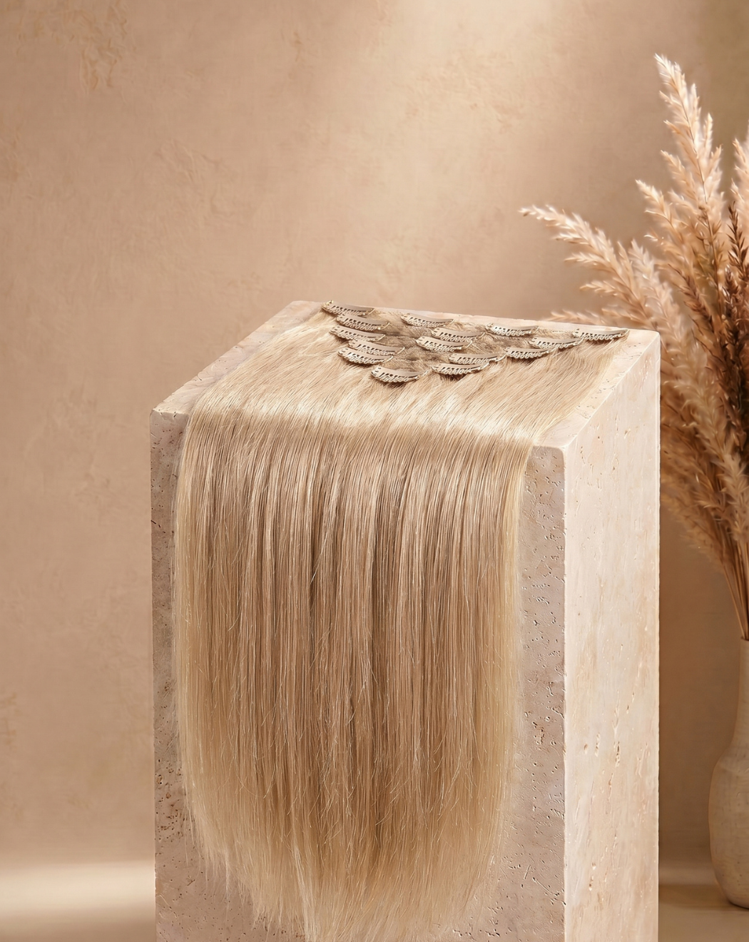 Extensii Clip On Păr Rusesc - Blond Rose | BuenoBia